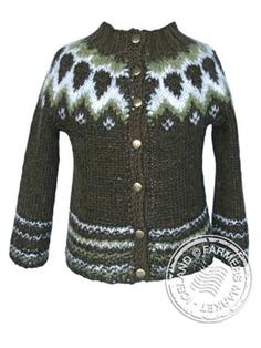Litla-Fljót - Icelandic Wool Sweater for children 2